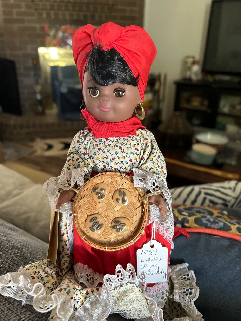 vintage Gambina doll - Cleo “Market Lady